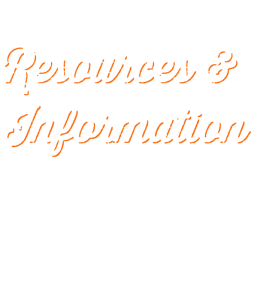 Resources & Information text